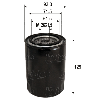 Olejový filter VALEO