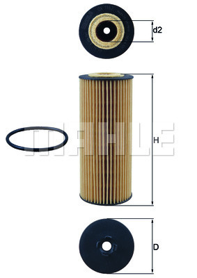 Olejový filter KNECHT