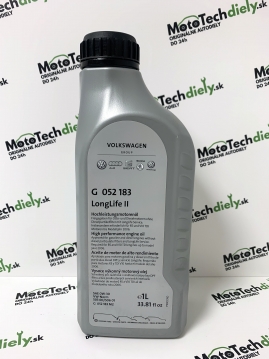 Originál olej VAG 0W-30 LongLife II - 1L - G052183M2