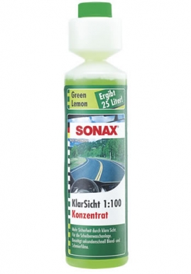SONAX Letný koncentrát Zelený Citrón, 386141 1:100 - 250 ml 